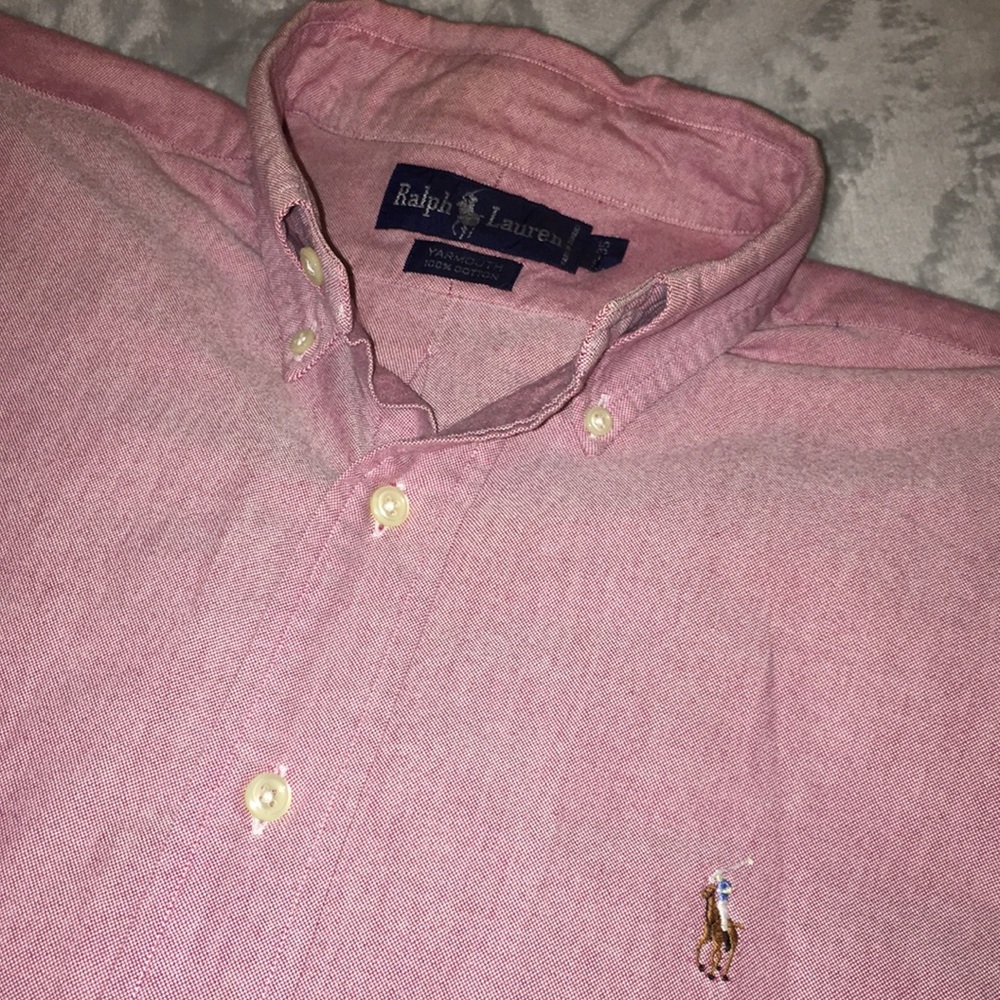 Ralph Lauren button up dress shirt. Men’s 16-35